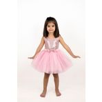 DUCA KIDS Parıltılı Askılı Çıtçıtlı Kız Body Ve Kabarık Tütü Etek Takımı