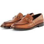Ducavelli Ancora Deri Erkek Klasik Ayakkabı, Loafer Klasik Ayakkabı - Taba
