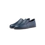 Ducavelli Kaila Hakiki Deri Comfort Ortopedik Erkek Günlük Ayakkabı, Baba Ayakkabısı, Ortopedik Ayakkabı, Loafer Ayakkabı - Lacivert - 41