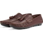 Ducavelli Noble Hakiki Deri Erkek Günlük Ayakkabı, Rog Loafer Ayakkabı - Kahverengi