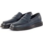 Ducavelli Premio Deri Erkek Günlük Klasik Ayakkabı, Loafer Ayakkabı - Lacivert