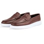 Ducavelli Trim Loafer Kahverengi Hakiki Deri Erkek Ayakkabı