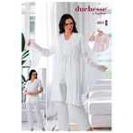 Duchesse 3011 Hamile Lohusa 3 Lü Pijama Sabahlık