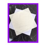 DUCK KETEN 8 Adet Punch Kumaşı 30x30 Cm Kumaş Panç Punch Nakış Seti Kiti Kumaşı 4 Krem 4 Beyaz