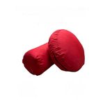 Duck Kumaş Bolster Minderi & Meditasyon Minderi 2'li Set Yoga Bolster ve Meditasyon Minderi (Kırmızı)