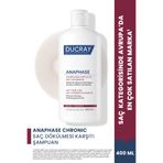 Ducray Anaphase Chronic Saç Dökülmesi Karşıtı Şampuan İncelmiş ve Seyrekleşmiş Saçlar için Şampuan 400 ml