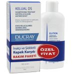 Ducray Kelual DS Şampuan 100 ml+Elution Şampuan 200 ml ikili Set