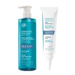 Ducray Keracnyl Cit Bakım Seti-Yıkama Jeli 400 Ml - Glycolic+ Creme 30 Ml