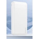 Dudao 10.000 Mah Powerbank | Hızlı Şarj Destekli, Ince ve Hafif Tasarım, Çift USB Çıkışlı Taşınabilir Şarj Cihazı - Beyaz
