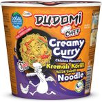Dudomi Kremalı Körili Tavuk Çeşnili Noodle Bardak 80 G (7'Li Paket)