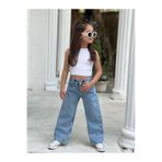 DUDOR KİDS KIZ ÇOCUK COOL KOT PANTOLON (JEANS-DENİM)
