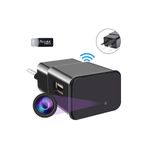Duego Mini WiFi Kamera Adaptör Şeklinde Uzaktan İzleme Güvenlik Kamerası HD Bakıcı İzleme Gizli Kablo