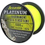 Duel 0.38 1000 m Platinum Tournamen Igfa Classline Sarı Olta Misinası