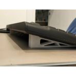 DU&ER Klavye Standı – Ergonomik Masaüstü Destek - Beyaz