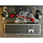 DU&ER ⌨️ Klavye Yükseltici Stand – Ergonomik Masaüstü Düzenleyici - Kırmızı