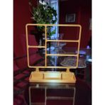 DU&ER 💍 Küpe Organizer Standı – Çok Katlı Küpe Askılığı ve Takı Düzenleyici Dekoratif Stand - Altın