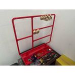 DU&ER 💍 Küpe Organizer Standı – Çok Katlı Küpe Askılığı ve Takı Düzenleyici Dekoratif Stand - Kırmızı