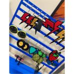 DU&ER 💍 Küpe Organizer Standı – Modern Tasarım Küpe Askılığı ve Takı Düzenleyici - Mavi