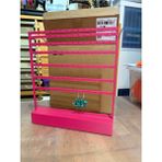 DU&ER 💍 Küpe Organizer Standı – Modern Tasarım Küpe Askılığı ve Takı Düzenleyici - Pembe