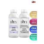 DUEY 2x 1000 ML Beyaz Sabun&Lavanta Uçucu Yağ, Mum Esansı, Oda Kokusu, Hava Nemlendiricisi