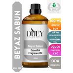 DUEY Beyaz Sabun Uçucu Yağ 100ML Buhurdanlık Yağı Difüzör Esansı Oda Kokusu Esansı Hava Nemlendirici