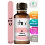 DUEY Gül Uçucu Yağ 30ML Buhurdanlık Yağı Difüzör Esansı Oda Kokusu Esansı Hava Nemlendirici Esans
