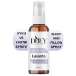 DUEY Lavanta Uyku ve Yastık Spreyi Lavender Sleep And Pıllow Spray Doğal Lavanta 50 ML