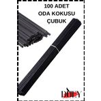 DUEY Oda Kokusu Çubuk Yedek Çubuklu Oda Kokusu Çubuğu Fiber Kalite Çubuk Yedek Paket 100 Adet