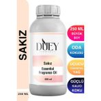 DUEY Sakız Uçucu Yağ 250 Ml Mum Esansı, Oda Kokusu, Hava Nemlendiricisi, Çamaşır Kurutma Topu