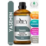DUEY Yasemin Uçucu Yağ 100ML Buhurdanlık Yağı Difüzör Esansı Oda Kokusu Esansı Havalandırıcı
