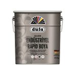 Düfa Rapid Mat Ral 9011 Siyah 15 kg Endüstriyel Boya