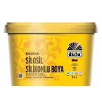 Düfa Silosil Silikonlu 2.5 lt Bej Dış Cephe Duvar Boyası