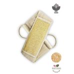 DUFF CLEAN Uzun Kabak Lifi Banyo Sırt Kesesi ,75 Cm Hamam Lifi 100% Doğal Kabak