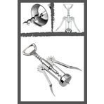 Duffa Professional Krom Metal Tirbüşon Açacak Tirbişon