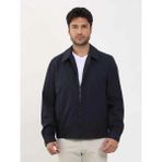 Dufy 104394 Lacivert Regular Fit Düz Klasik Yaka Bomber Erkek Mont