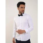 Dufy 89394 Beyaz Erkek Gömlek