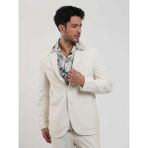 Dufy Bej Erkek Slim Fit Düz Mono Yaka Casual Ceket - 58