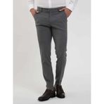 Dufy Koyu Gri Erkek Ekstra Slim Fit Melanj Desenli Klasik Pantolon - 103500-koyu Gri Koyu Gri