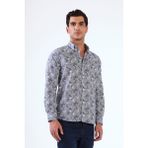 Dufy Lacivert Erkek Slim Fit Düz Gömlek - 92590 - 38