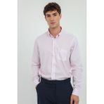 Dufy Mor Kare Desen Regular Fit Erkek Gömlek - 44