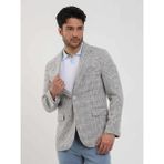 Dufy Saks Erkek Slim Fit Pitikare Desenli Sivri Yaka Casual Ceket - 48