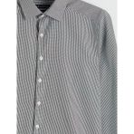 Dufy Sıyah Ekose Slim Fit Erkek Gömlek