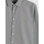 Dufy Sıyah Ekose Slim Fit Erkek Gömlek