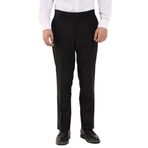 Dufy Siyah Erkek Regular Fit Düz Klasik Pantolon - 96875