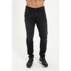 Dufy Siyah Slim Fit Denim Erkek Pantolon