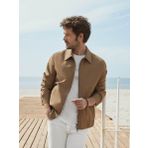 Dufy Vizon Erkek Regular Fit Düz Klasik Yaka Bomber Mont - 104399