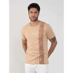 Dufy Vizon Erkek Slim Fit Desenli O Yaka T-shirt - 2XL
