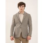 Dufy Vizon Erkek Slim Fit Düz Casual Mono Yaka Ceket - 94248
