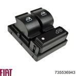 Düğme Cam Açma Ducato Iıı (Çiftli) Ayna Ayar Düğmeli Çerçeveli Sol (Oem No: 735536943)