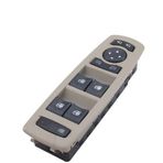 Düğme Cam Açma Fluence / Megane Iıı / Laguna Iıı (Dörtlü) Ayna Ayar Düğmeli Çerçeveli 19 Pin Sol (Oe